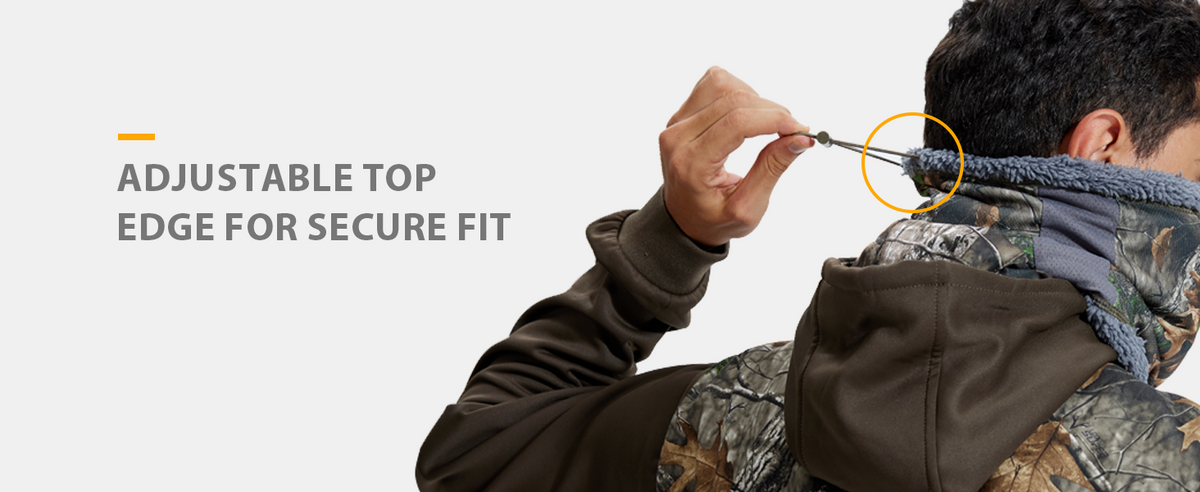 Fleece Neck Gaiter N10 — Secure fit