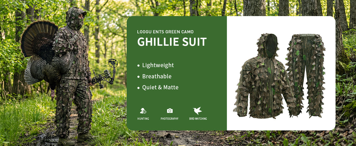 3D Leaf Ghillie Suit – ENTS — Product details