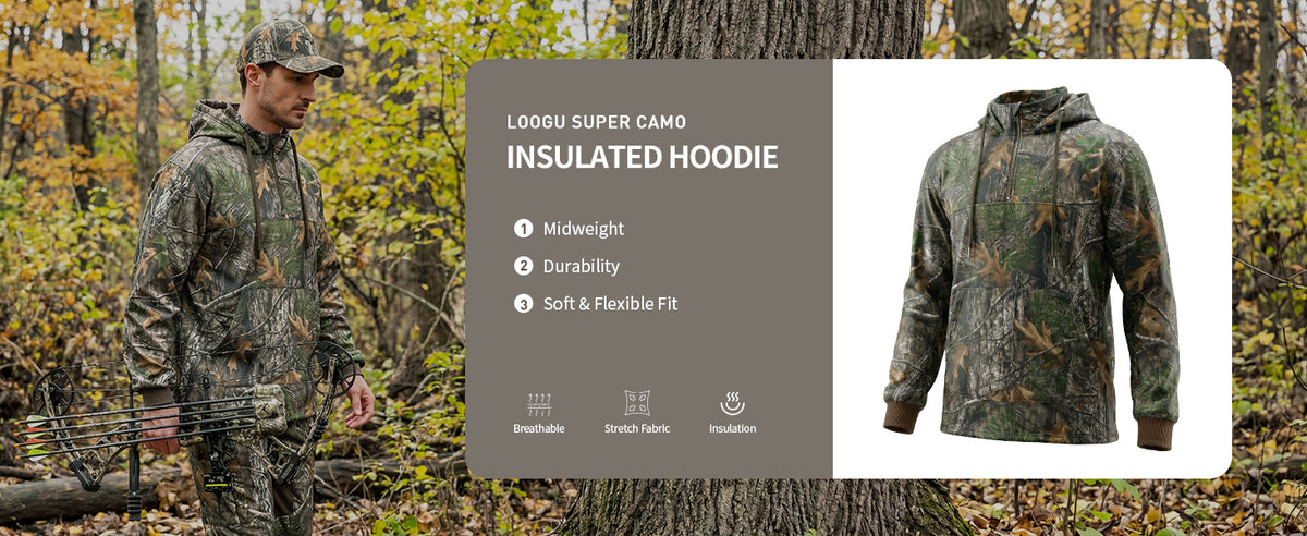 Quarter-Zip Fleece Hoodie D50-1 — Product details