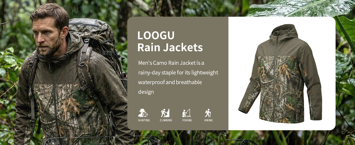 Ripstop Mesh-Lined Rain Jacket J30 — Product details