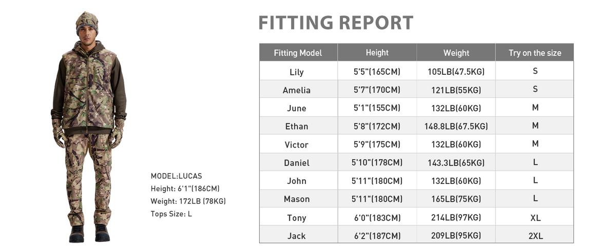 Fleece-Lined Hunting Vest M10-1 — Fitting report