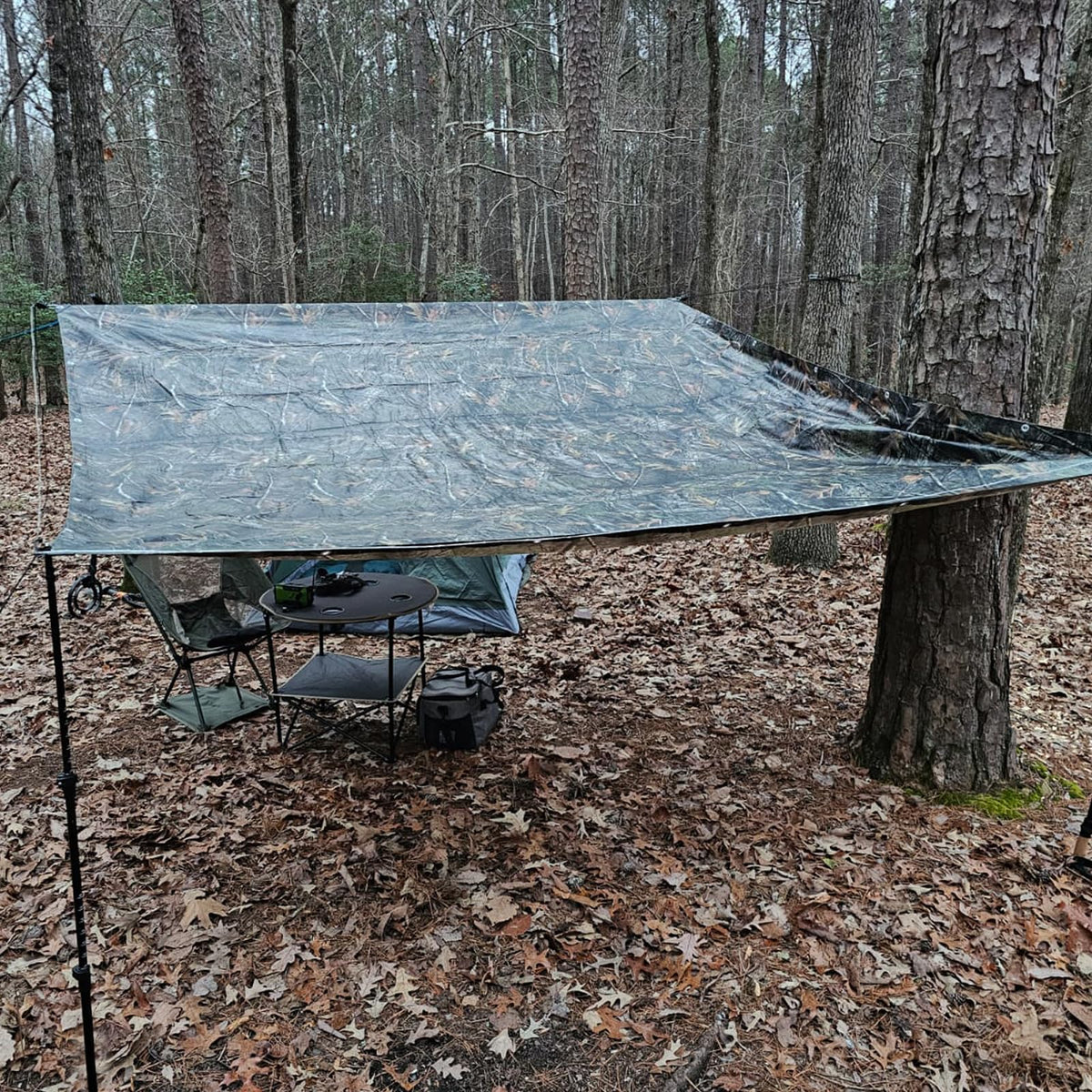 LOOGU 130G/180G Waterproof Tarp Super Tree Camo — Loogu Super Tree Camo