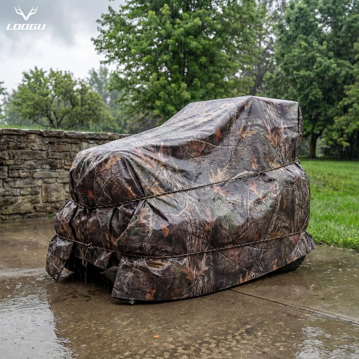 LOOGU 130G/180G Waterproof Tarp Super Tree Camo — Loogu Super Tree Camo