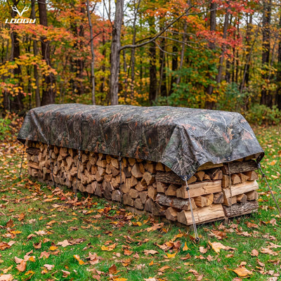 LOOGU 130G/180G Waterproof Tarp Super Tree Camo — Loogu Super Tree Camo