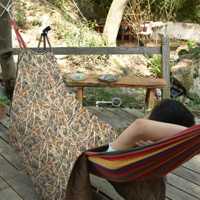 LOOGU Super Camo Blanket Waterproof Poncho Liner for Outdoor BL20 — Loogu Grass Shadow
