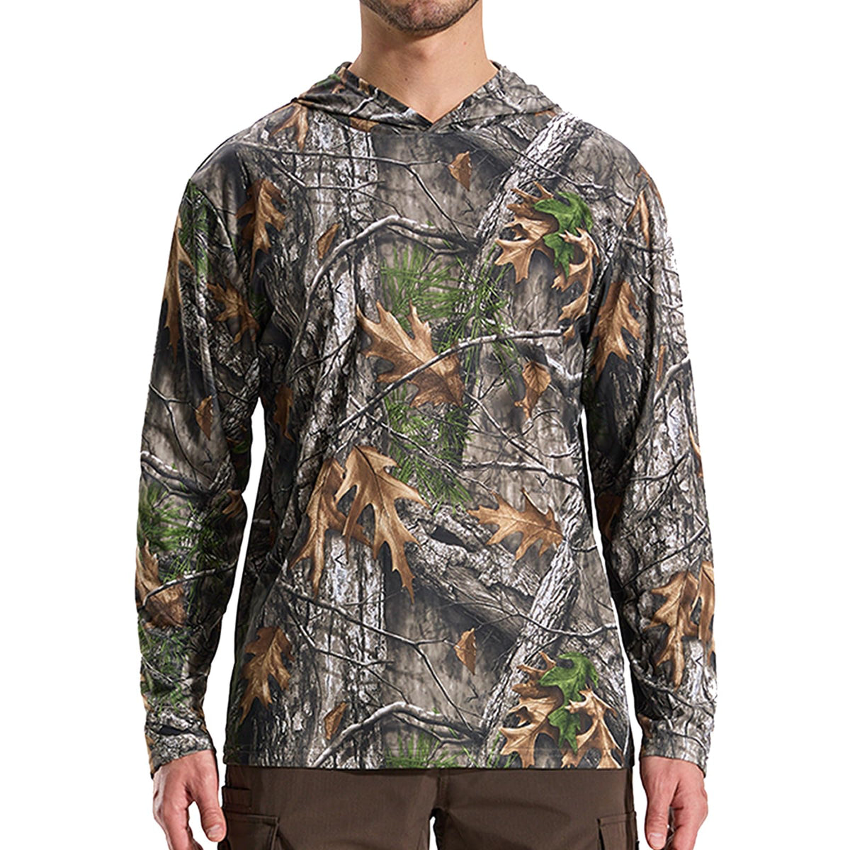 Lightweight Hunting Hoodie T50 — Loogu Super Tree Camo