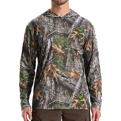 Lightweight Hunting Hoodie T50 — Loogu Super Tree Camo