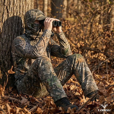 Lightweight Hunting Hoodie T50 — Loogu Super Tree Camo