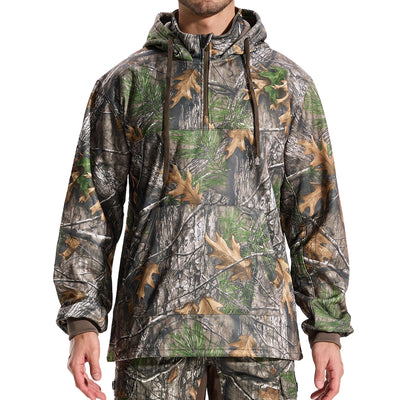 LOOGU Hunting Hoodies Fleece Lining Performance Insulation Pullover D50-1 — Loogu Super Tree Camo