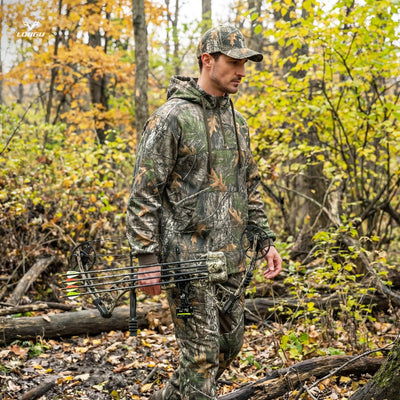 LOOGU Hunting Hoodies Fleece Lining Performance Insulation Pullover D50-1 — Loogu Super Tree Camo