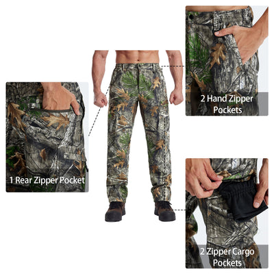 LOOGU Camo Hunting  Fleece Insulation Pants 5 pocket P10-1 — Loogu Super Tree Camo