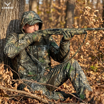 LOOGU Camo Hunting  Fleece Insulation Pants 5 pocket P10-1 — Loogu Super Tree Camo