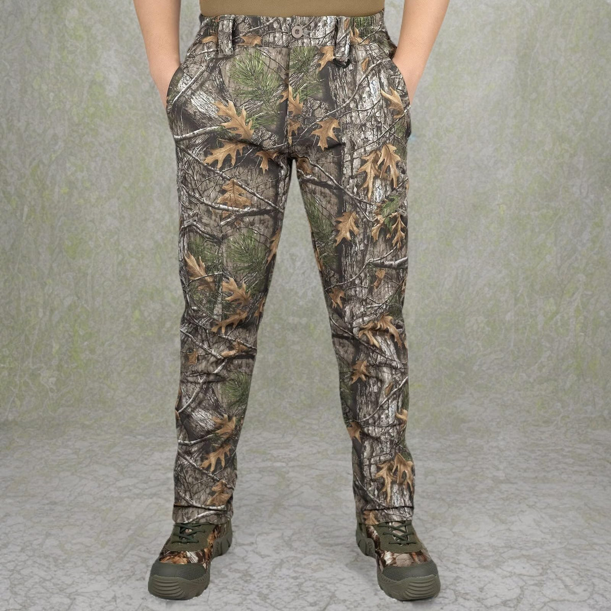LOOGU Camo Hunting  Fleece Insulation Pants 5 pocket P10-1 — Loogu Super Tree Camo