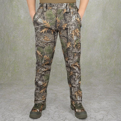 LOOGU Camo Hunting  Fleece Insulation Pants 5 pocket P10-1 — Loogu Super Tree Camo