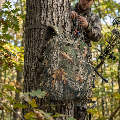 LOOGU Camo Tactical Backpack Cover Oak Leaf — Loogu Super Tree Camo