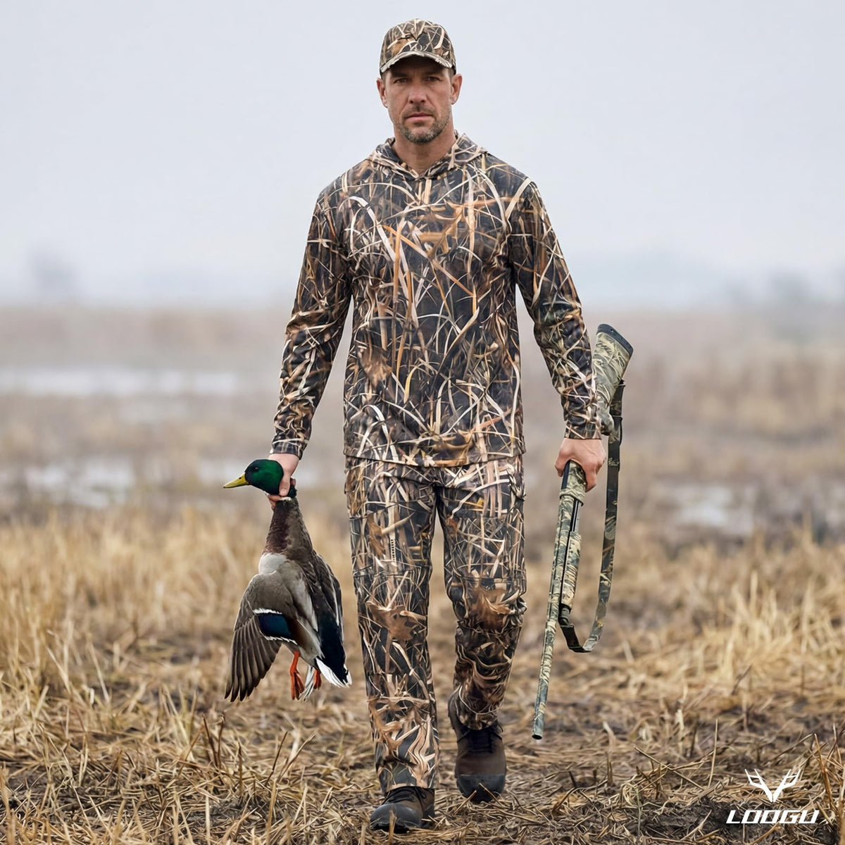 7-Pocket Hunting Pant H30 — Loogu Grass Shadow