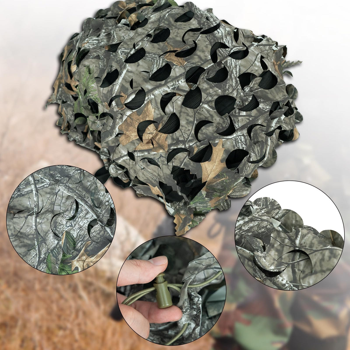 LOOGU Camo Tactical Backpack Cover — Loogu Super Tree Camo