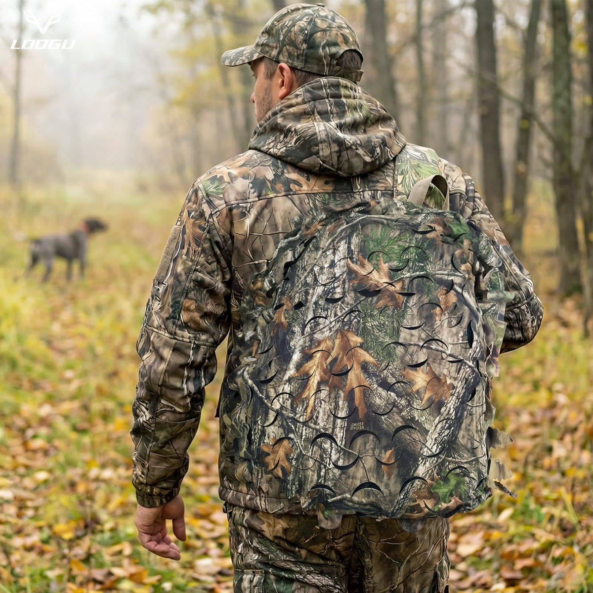 LOOGU Camo Tactical Backpack Cover — Loogu Super Tree Camo