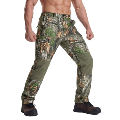 LOOGU Camo Hunting Pants 7 Pockets H70 — Loogu Super Tree Camo Olive Green