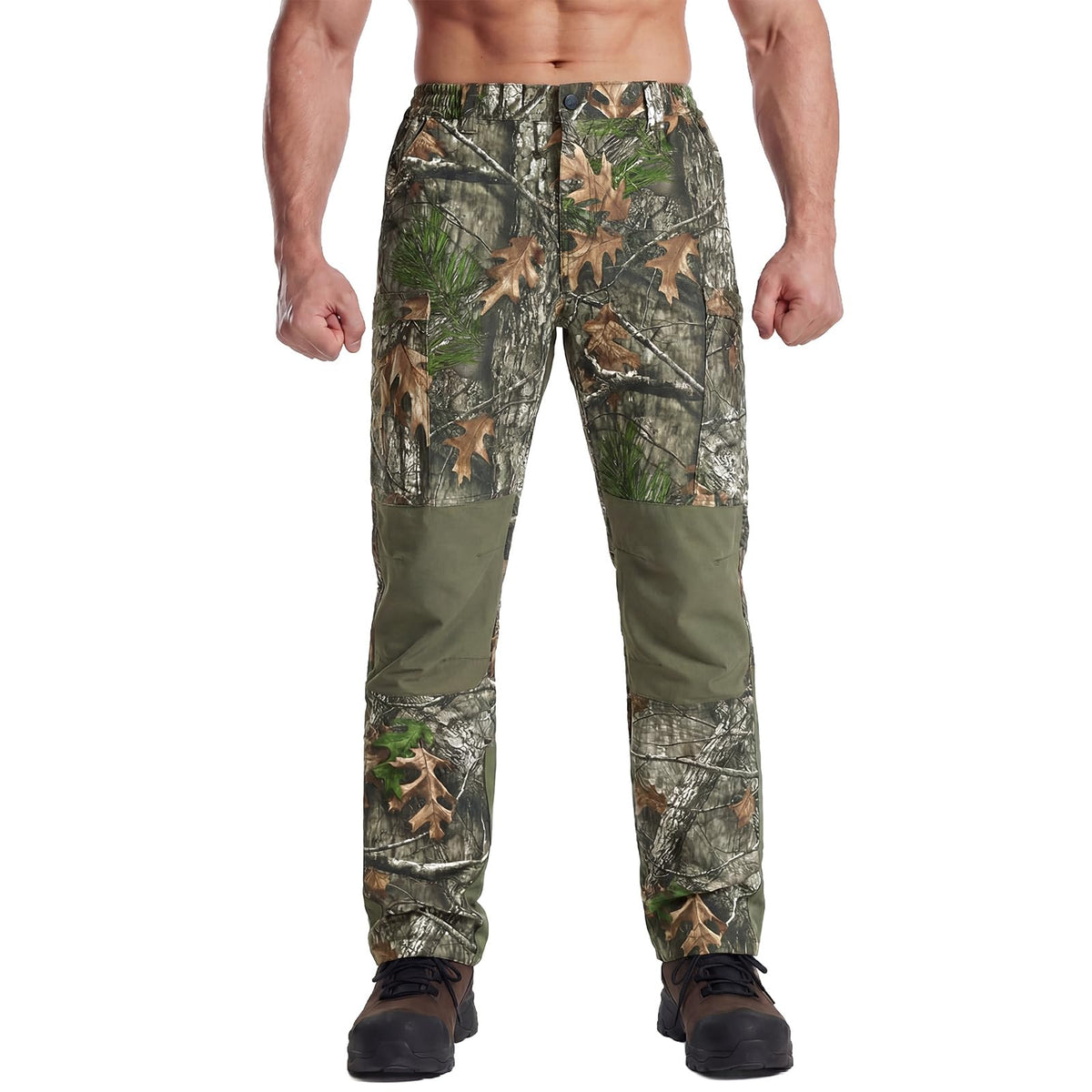 LOOGU Camo Hunting Pants 7 Pockets H70 — Loogu Super Tree Camo Olive Green