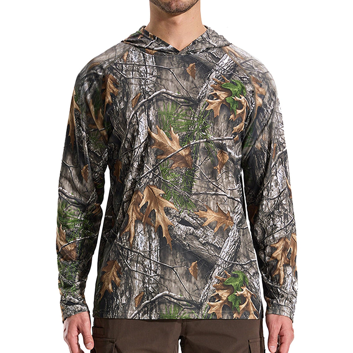 LOOGU Hunting Hoodie Long Sleeve Shirt T70 — Loogu Super Tree Camo