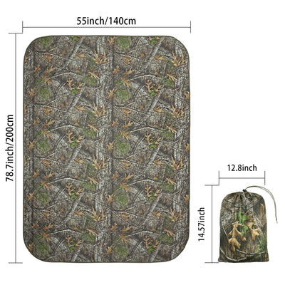 LOOGU Camo Blanket Waterproof Insulation Poncho Liner BL60 — Loogu Super Tree Camo