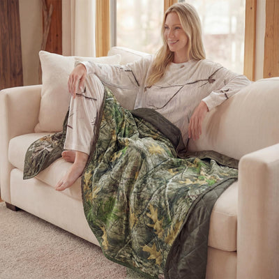 LOOGU Camo Blanket Waterproof Insulation Poncho Liner BL60 — Loogu Super Tree Camo