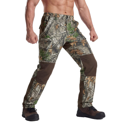 LOOGU Camo Hunting Pants 7 Pockets H70 — Loogu Super Tree Camo Dark Brown