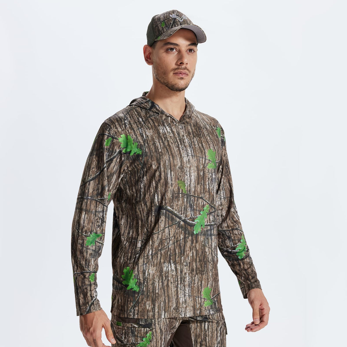Lightweight Hunting Hoodie T50 — Loogu Ents Green