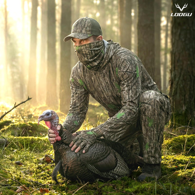 Lightweight Hunting Hoodie T50 — Loogu Ents Green