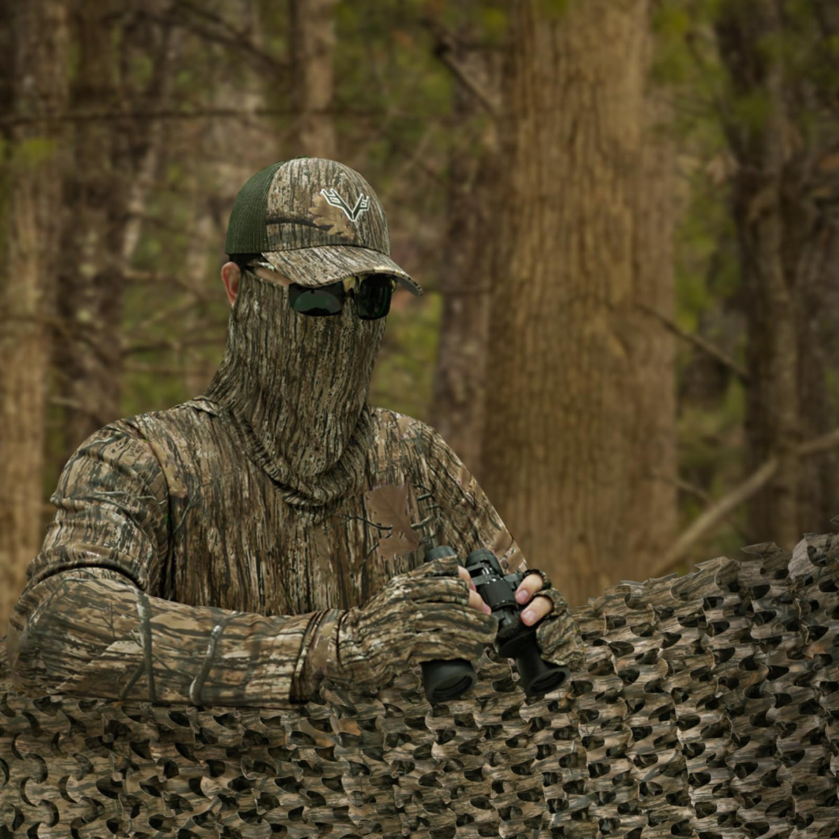 LOOGU Hunting Camo Netting Ents Camo — Loogu Ents Brown