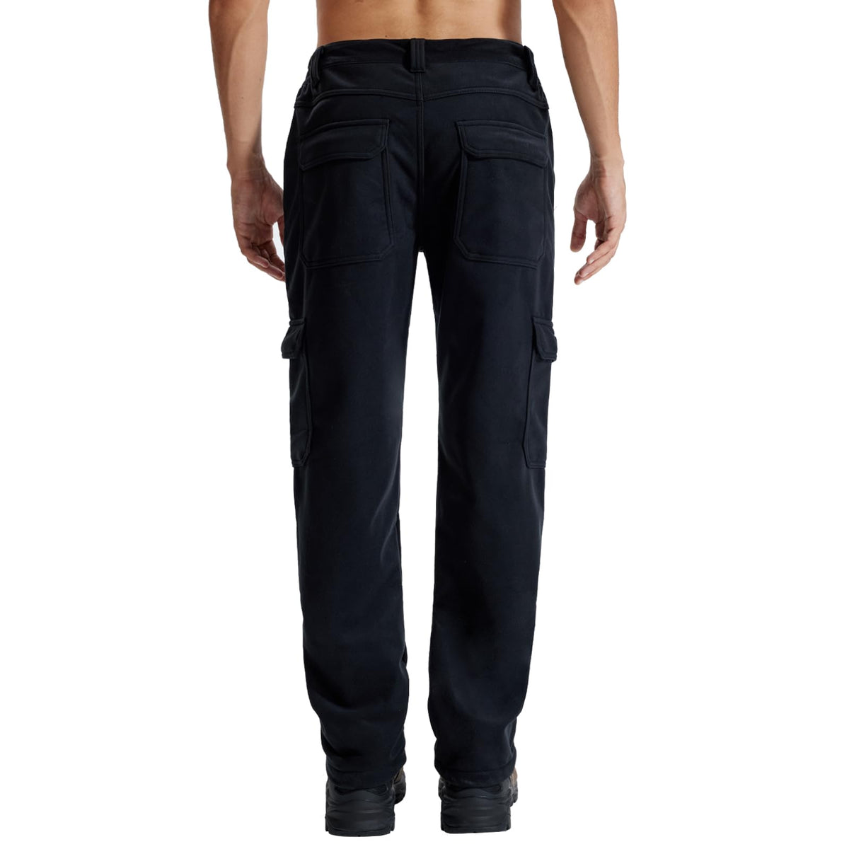 LOOGU Camo Hunting  Fleece Insulation Pants 5 pocket P10 — Black
