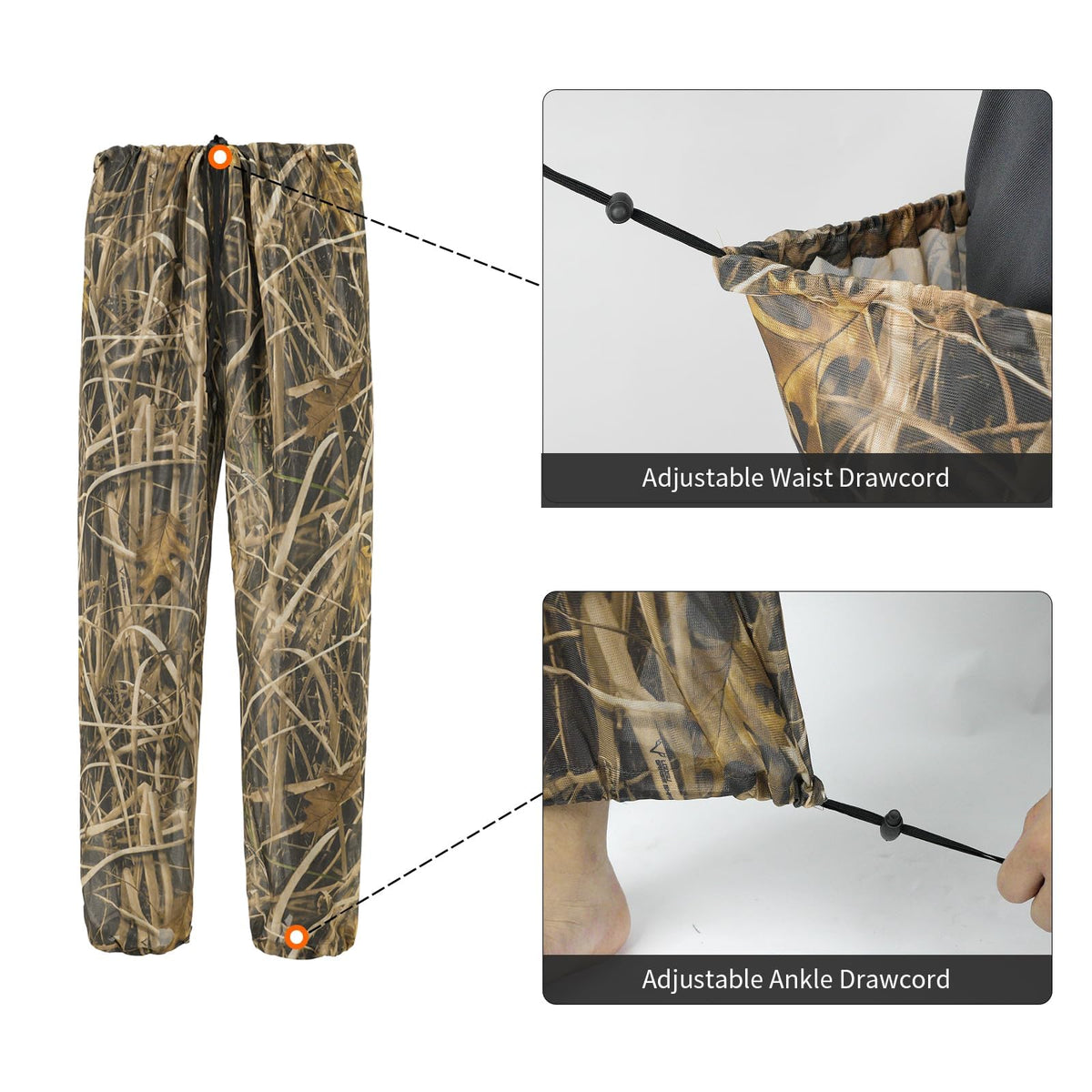 LOOGU Camo Mosquito Suits — Loogu Grass Shadow