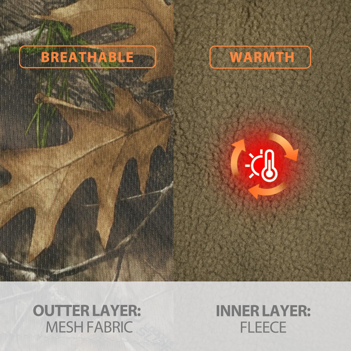 LOOGU  Unisex Camo Beanie Hat for Hunting B09 — Loogu Spretta White