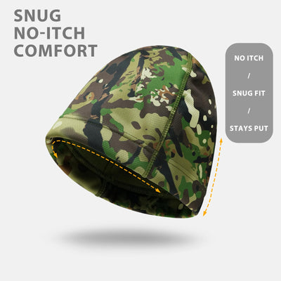 LOOGU  Unisex Camo Beanie Hat for Hunting B09 — Loogu Spretta Woodland