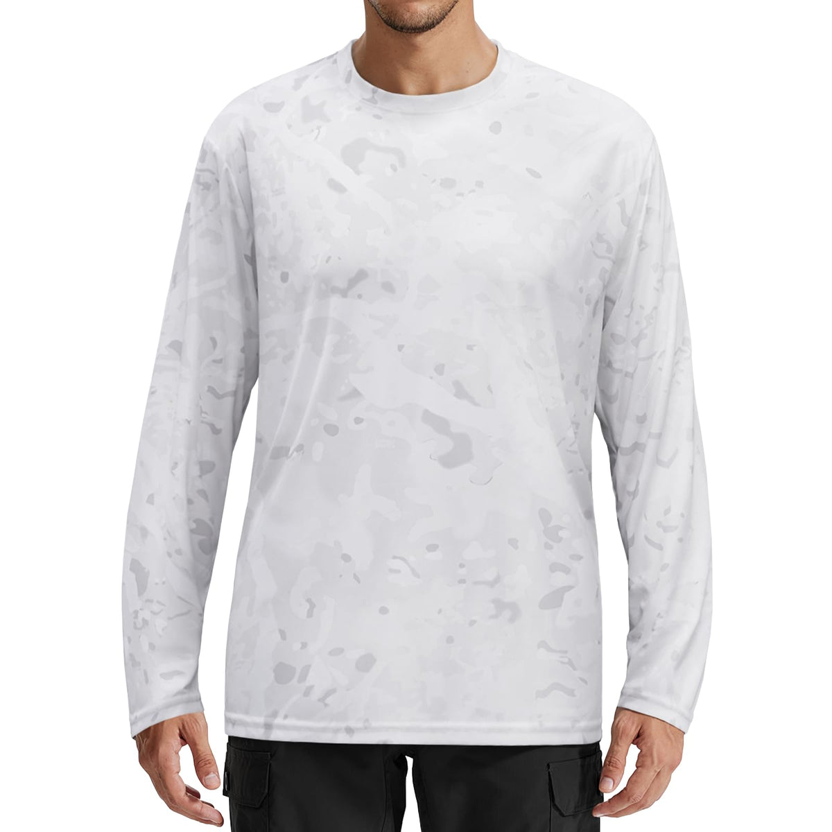 LOOGU Fishing Long Sleeve Shirt T20 — Loogu Spretta White