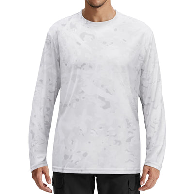 LOOGU Fishing Long Sleeve Shirt T20 — Loogu Spretta White