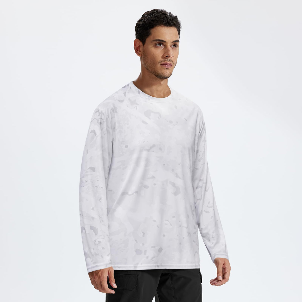 LOOGU Fishing Long Sleeve Shirt T20 — Loogu Spretta White