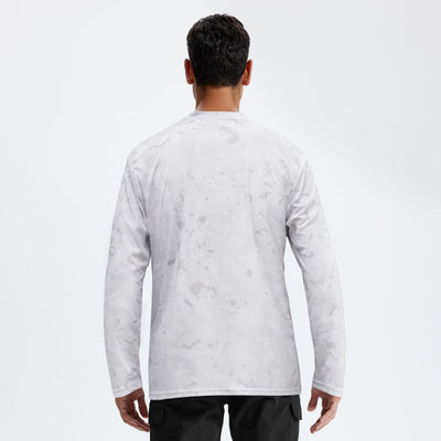 LOOGU Fishing Long Sleeve Shirt T20 — Loogu Spretta White