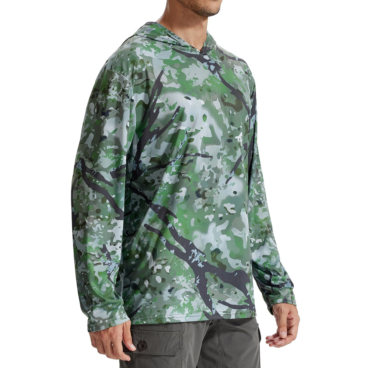 Lightweight Hunting Hoodie T50 — Loogu Spretta Light Woodland