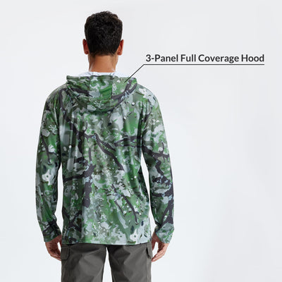 Lightweight Hunting Hoodie T50 — Loogu Spretta Light Woodland
