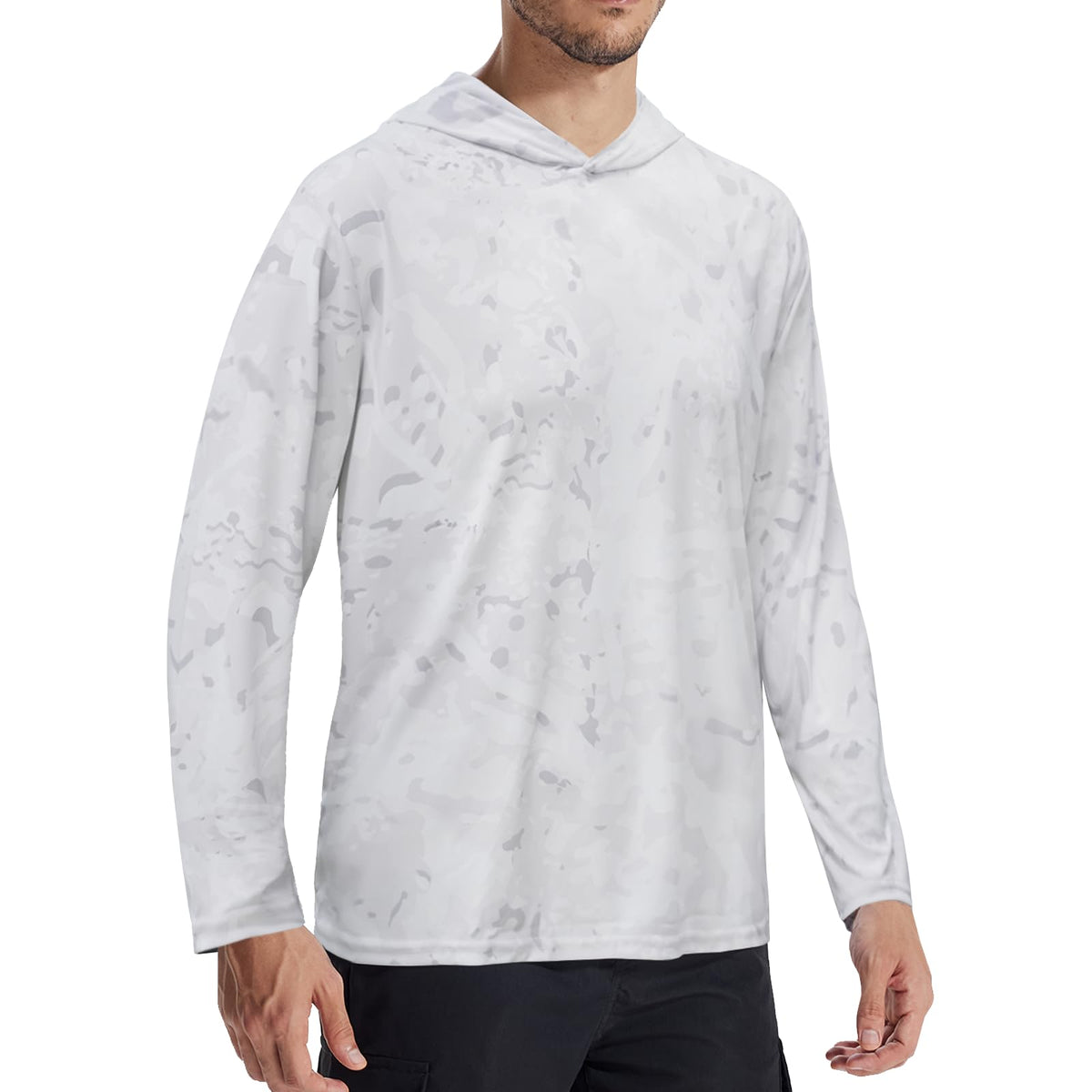 Lightweight Hunting Hoodie T50 — Loogu Spretta White