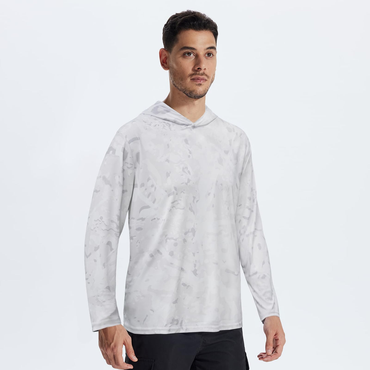 Lightweight Hunting Hoodie T50 — Loogu Spretta White