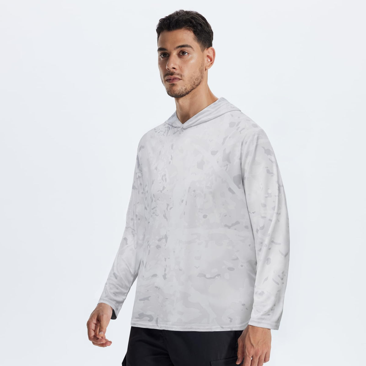 Lightweight Hunting Hoodie T50 — Loogu Spretta White