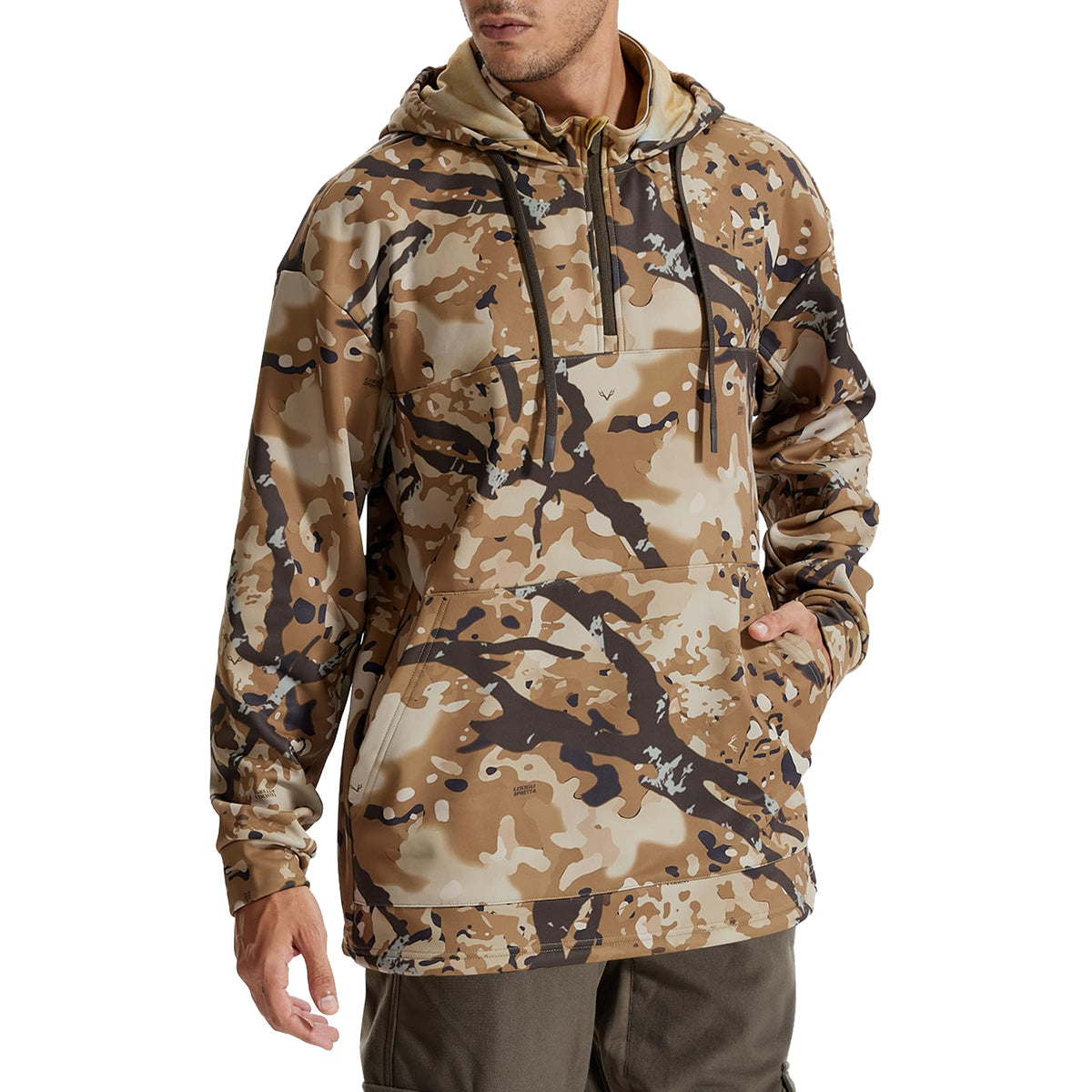 LOOGU Hunting Hoodies Fleece Lining Performance Insulation Pullover D50-1 — Loogu Spretta Desert