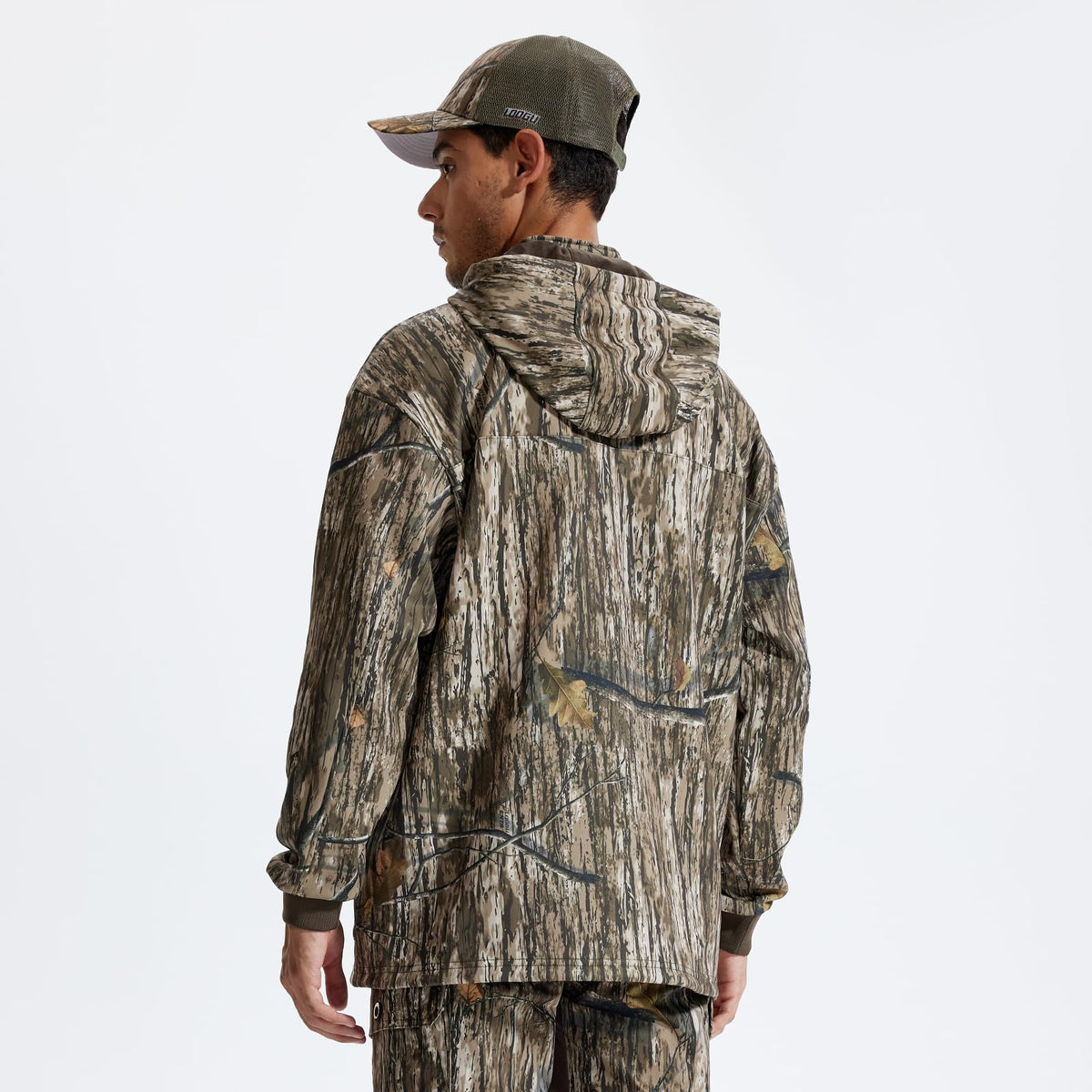 LOOGU Hunting Hoodies Fleece Lining Performance Insulation Pullover D50-1 — Loogu Ents Brown