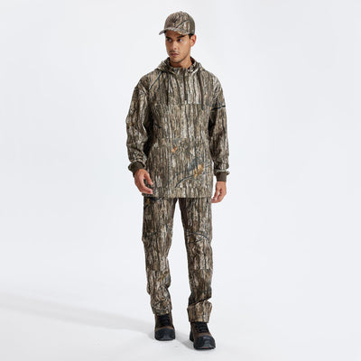 LOOGU Hunting Hoodies Fleece Lining Performance Insulation Pullover D50-1 — Loogu Ents Brown