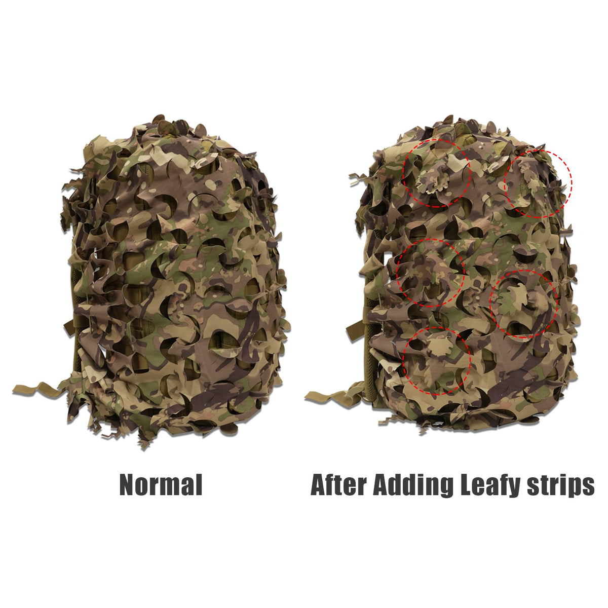 LOOGU Camo Tactical Backpack Cover — Loogu Spretta MT