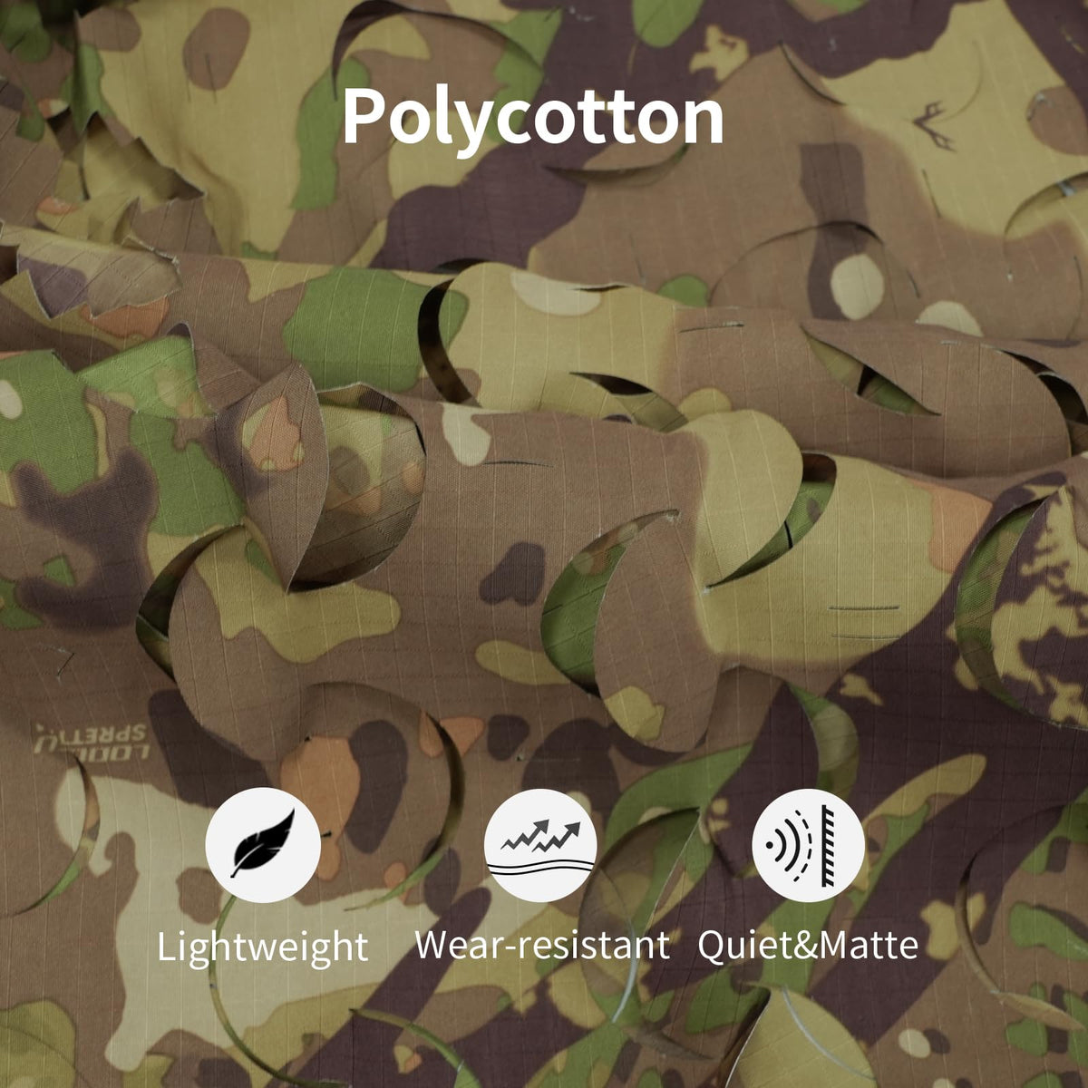 LOOGU Camo Tactical Backpack Cover — Loogu Spretta MT