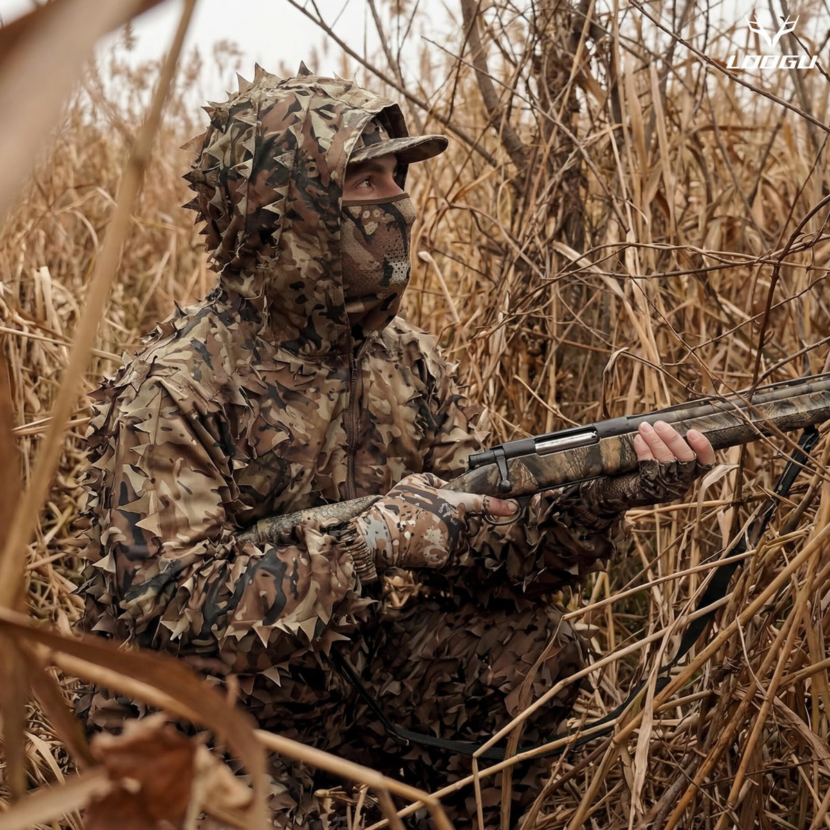 LOOGU Hunting Ghillie Suit-SPRETTA Camo — Loogu Spretta Desert